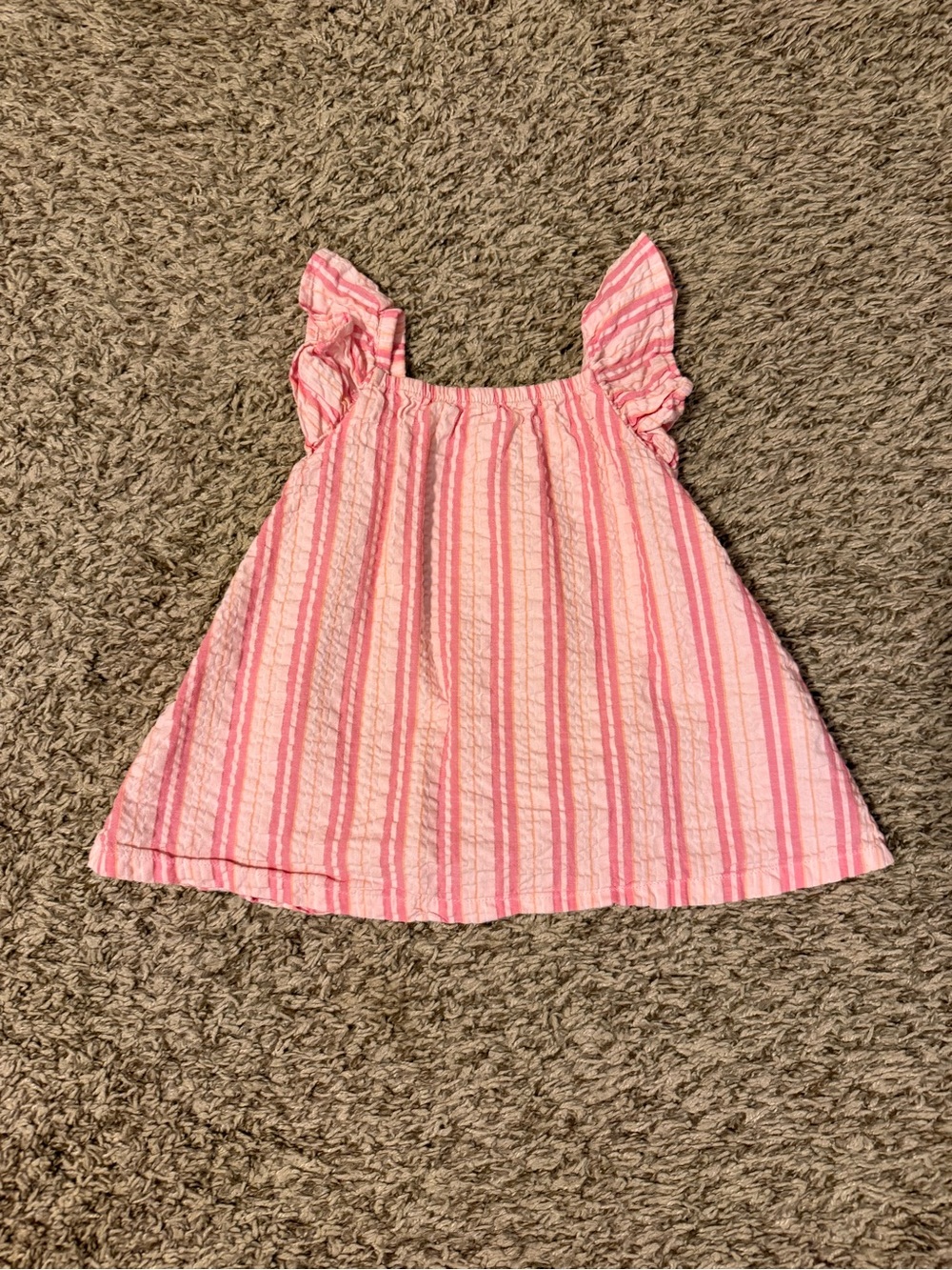 H&M Toddler Girl Pink Striped Outfit Set - Picture 2 of 7